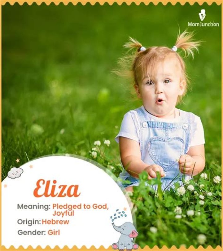 What does Eliza mean in the Bible?