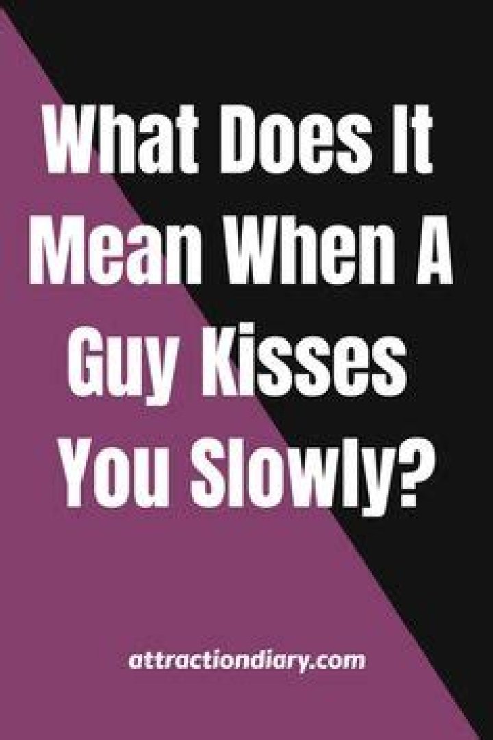 What does it mean when a guy French kisses you?