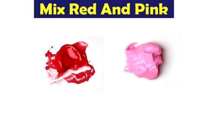 What does red and pink make?