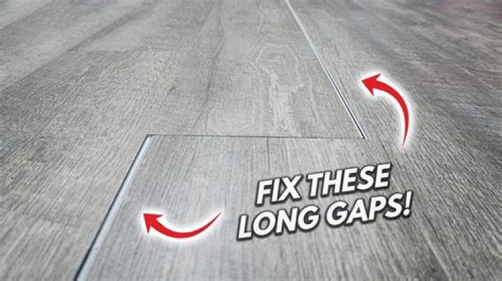 What happens if you don't leave an expansion gap for vinyl flooring?