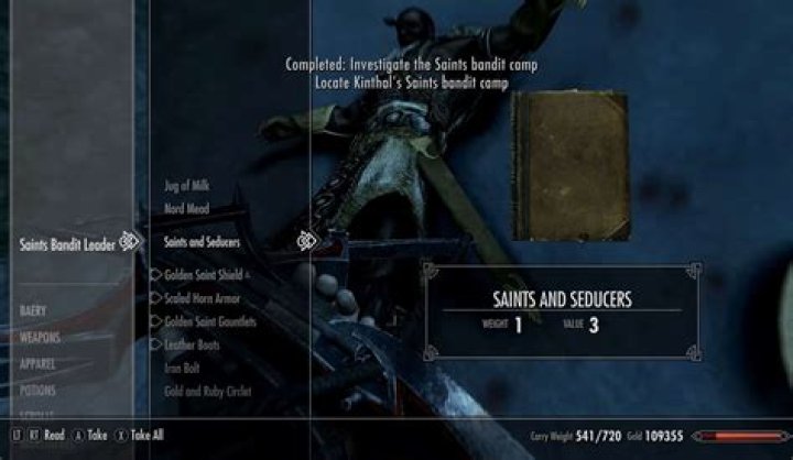 What happens if you give Staada the sword?