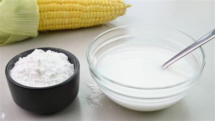 What happens when you mix cornstarch and vinegar?