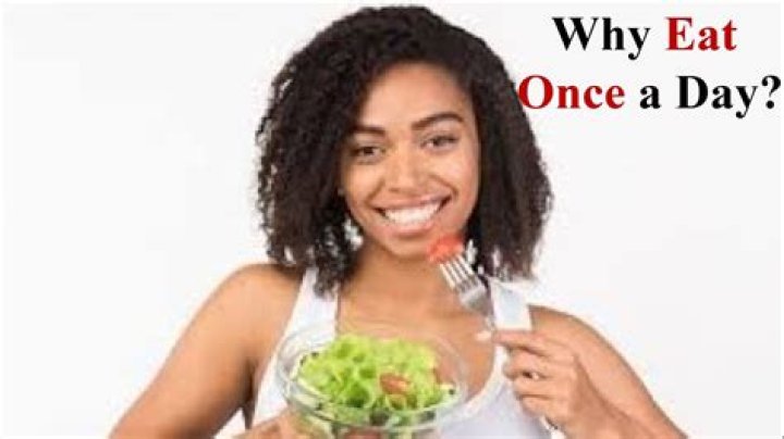 What happens when you only eat once a day?