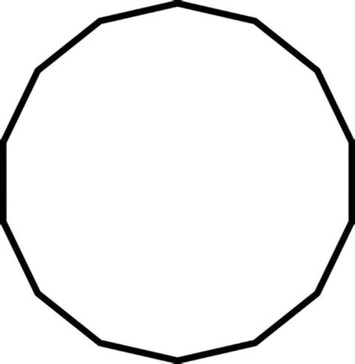 What is a 14 sided shape called?
