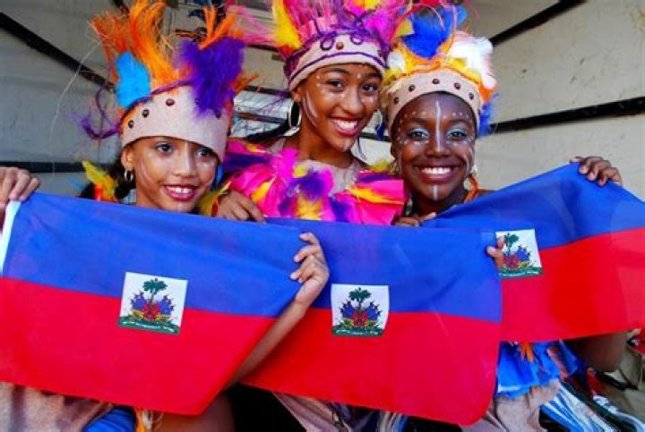 What is a Haitian mixed with?