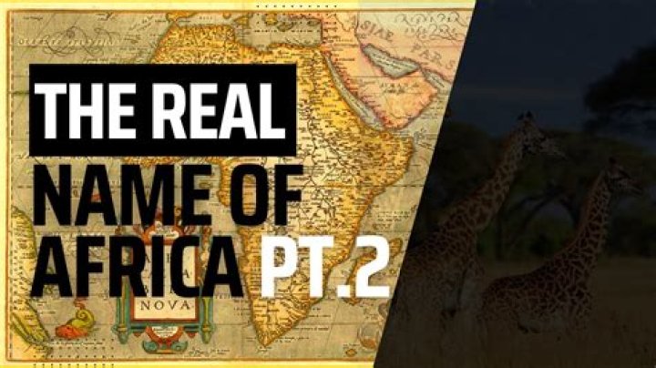 What is Africa real name?