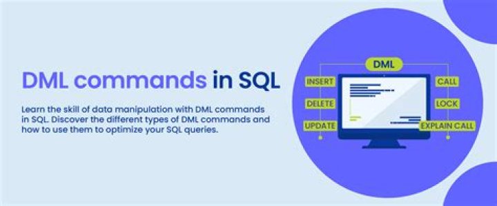 What is DDL and DML commands in SQL?