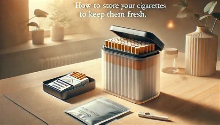 What is the best way to keep cigarettes fresh?