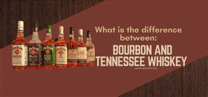 What is the difference between bourbon and Tennessee whiskey?