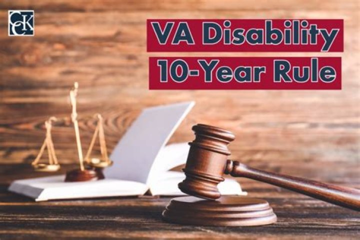 What is VA 10 year rule?