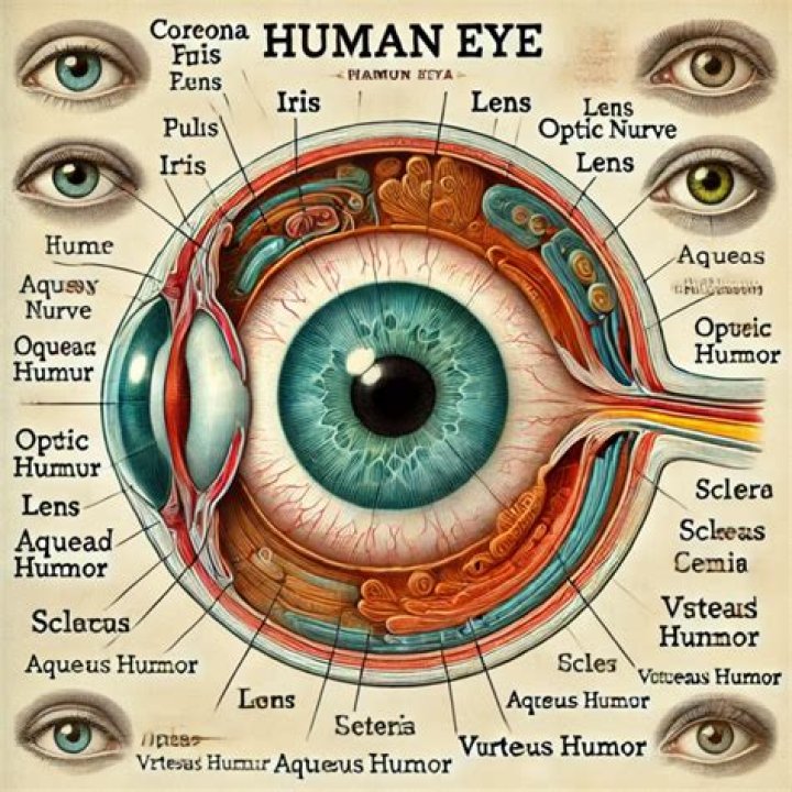 What lens is the human eye?