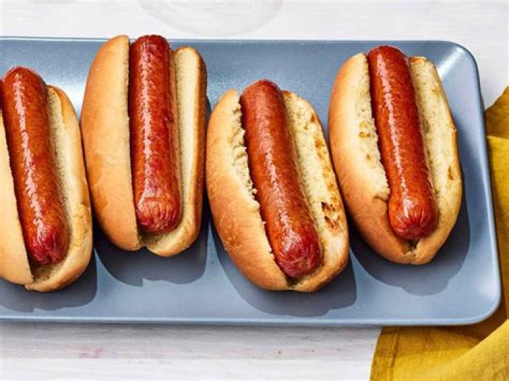 What part of the pig are hot dogs made of?