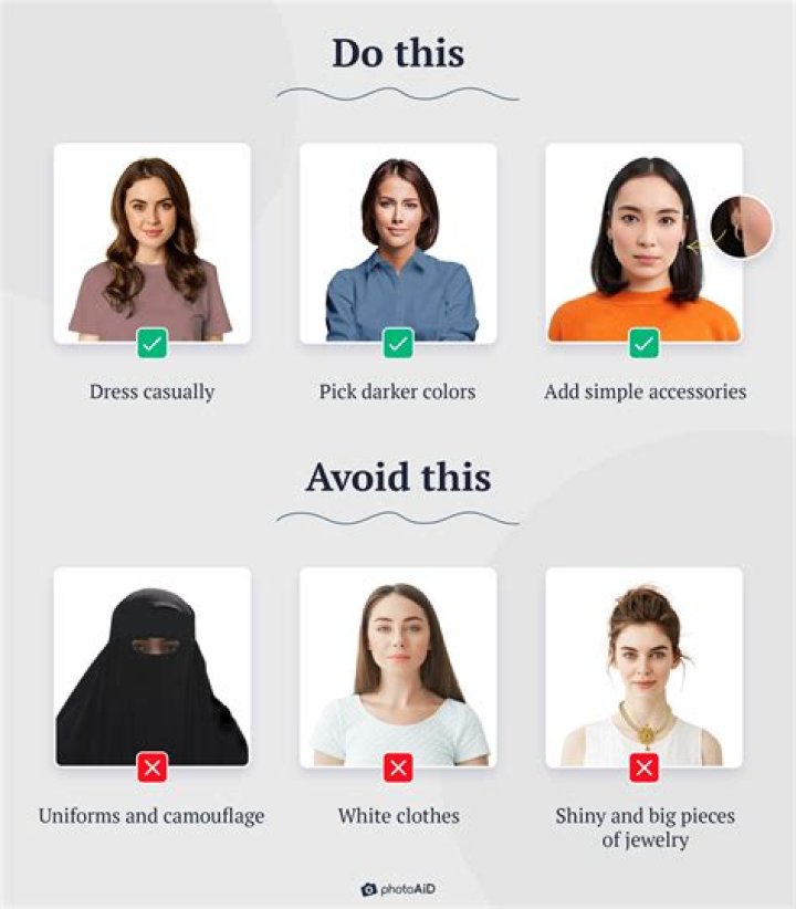 What should I wear in my license picture Philippines?