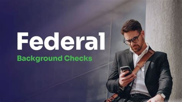 What shows up on federal background check?