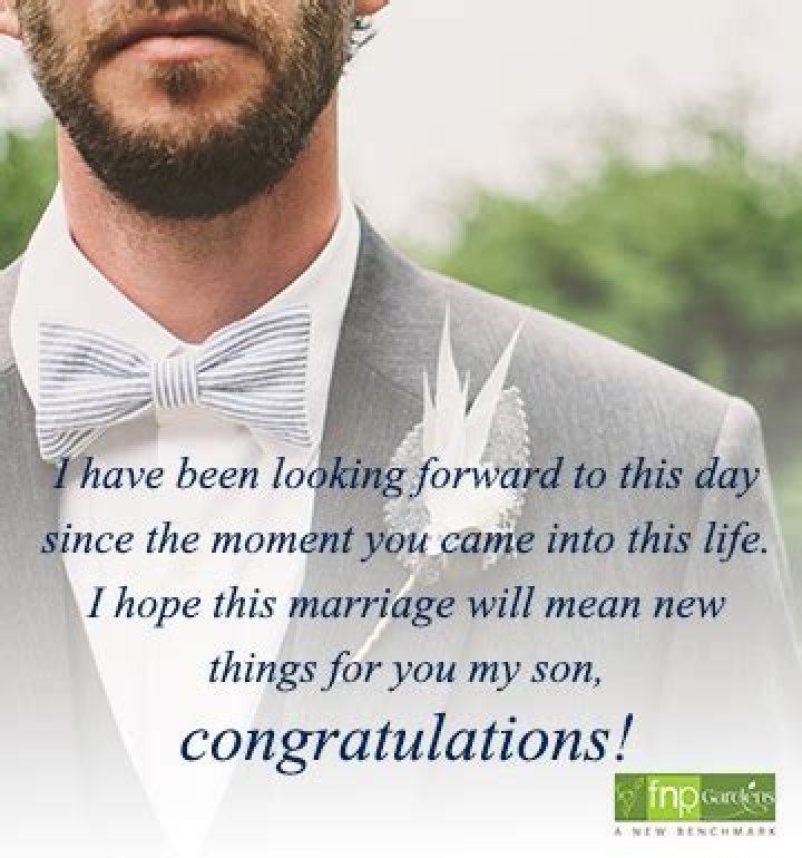 What to get your son when he gets married?