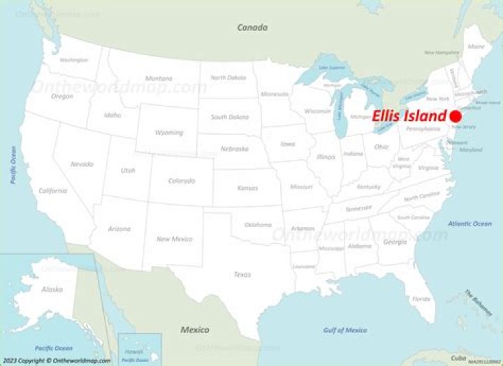 What was Ellis Island before it became Ellis Island?