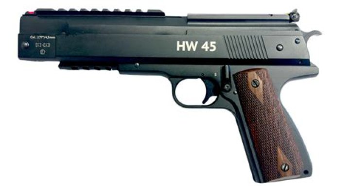 What was the most powerful pistol in ww2?
