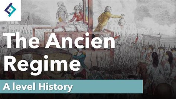 What was the Old Regime quizlet?