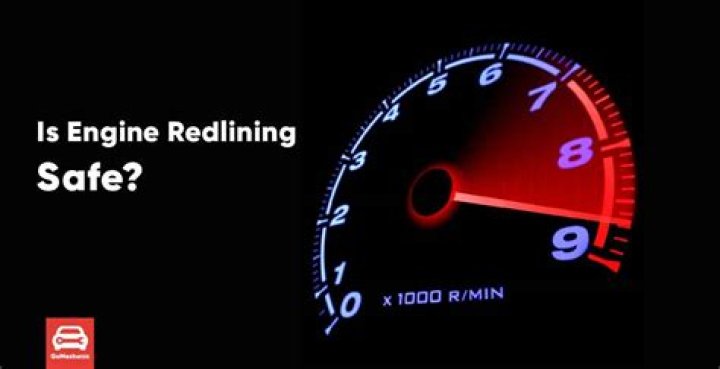 What's redlining a car?