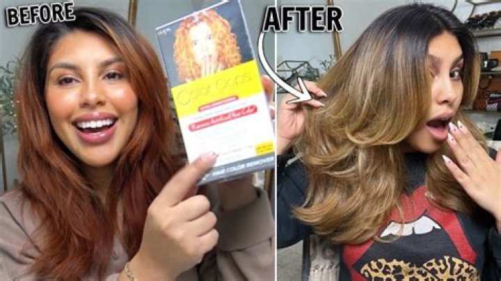 What's the best hair dye remover?