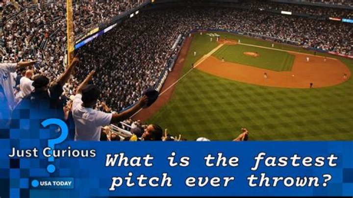 What's the hardest pitch ever thrown?