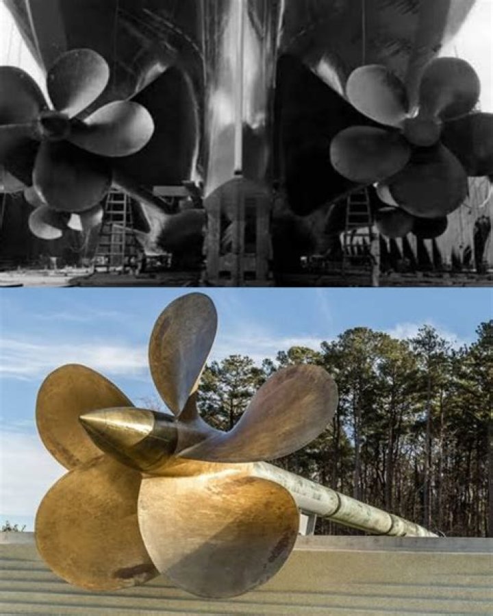 Where are the SS United States propellers?