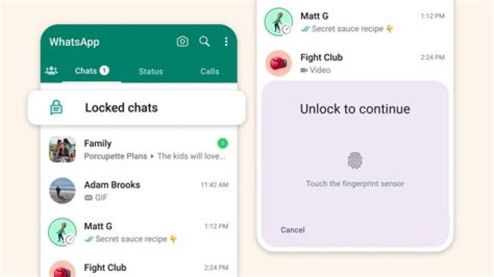 Where are WhatsApp chats stored?