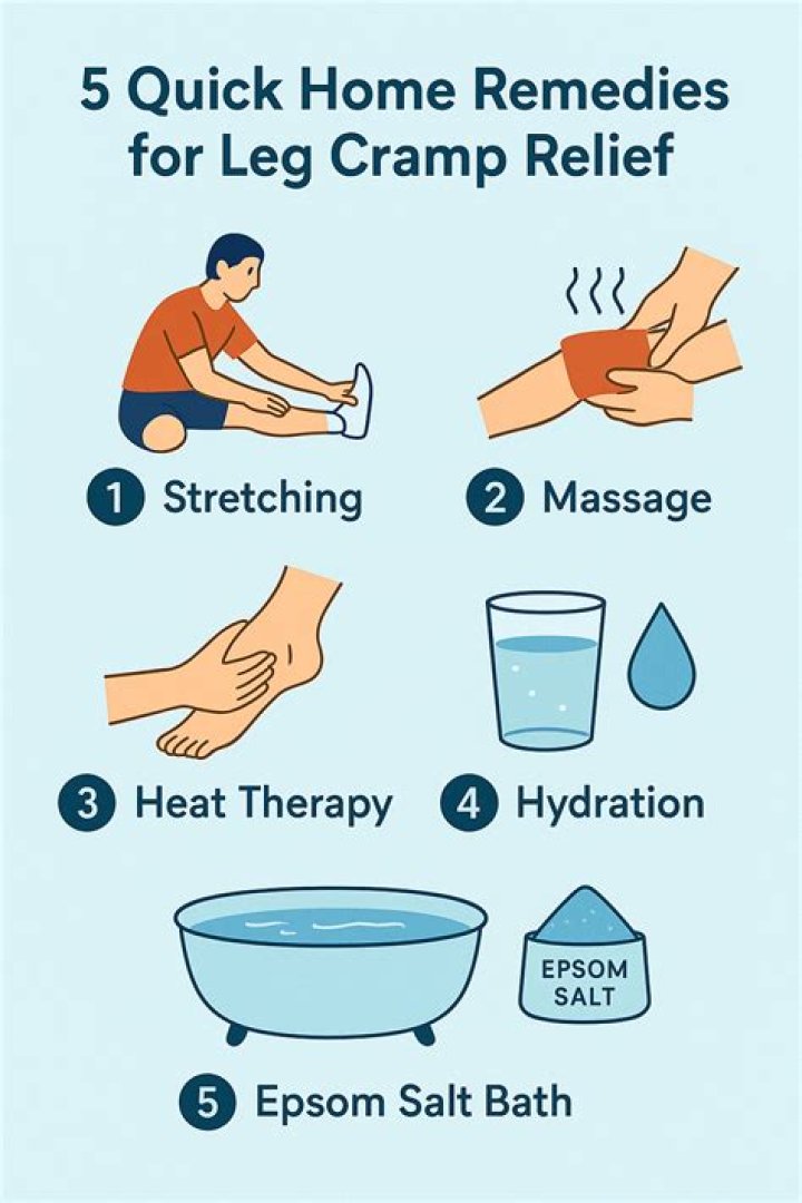 Where do you put soap in bed for leg cramps?