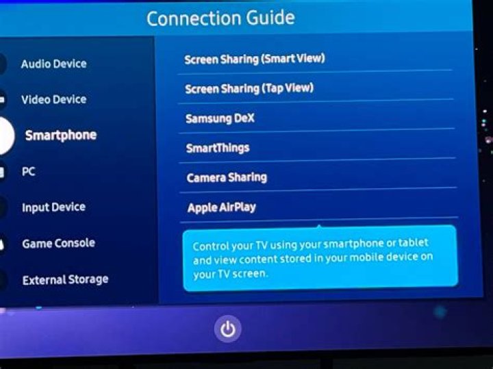 Where is AirPlay on my Samsung TV?