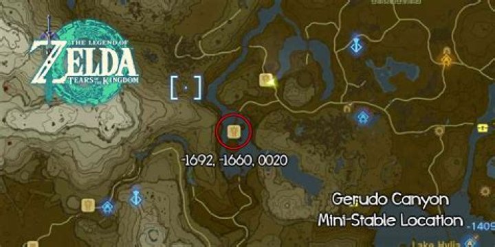Where is Gerudo with son in name?