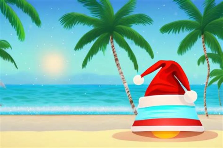 Where is hot at Christmas?