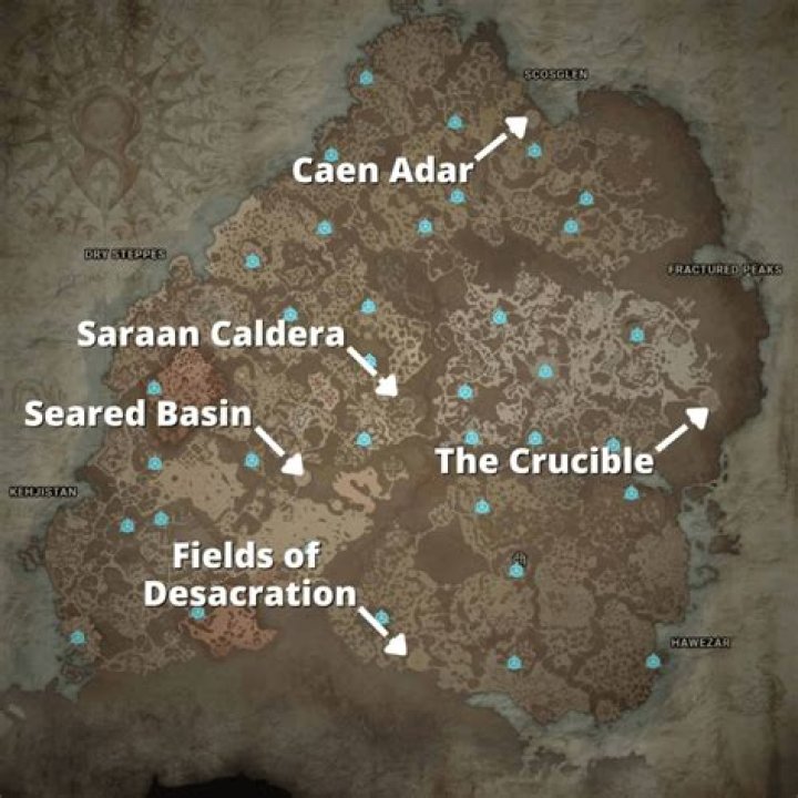 Where is the Buffalkor boss in islands?
