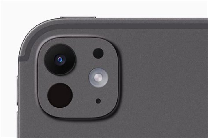 Where is the camera on an iPad?
