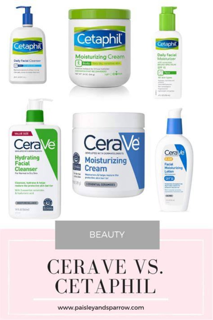 Which is better between Cetaphil and CeraVe?