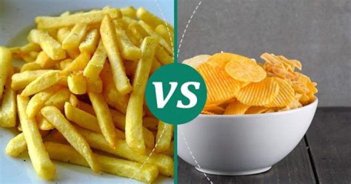 Which is worse for you potato chips or French fries?