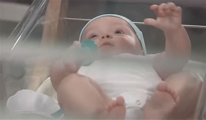 Who is the father of Nina's baby on General Hospital?