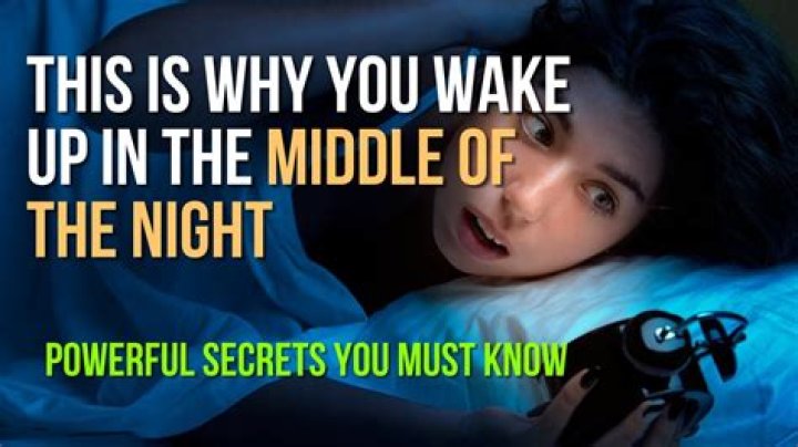 Why am I waking up in the middle of the night to poop?