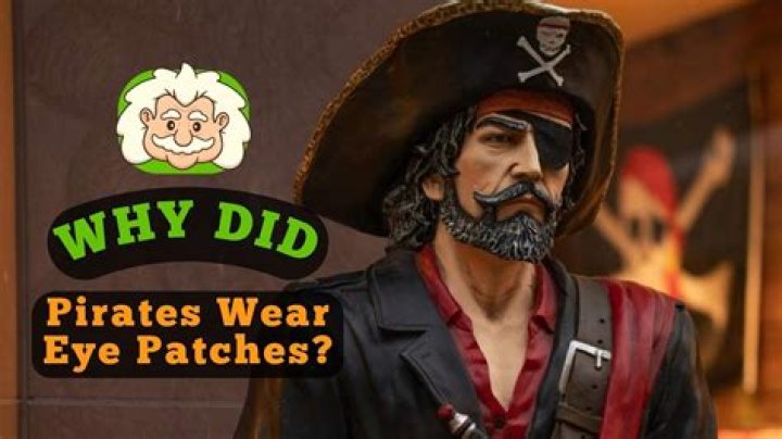 Why did Monica wear an eye patch?