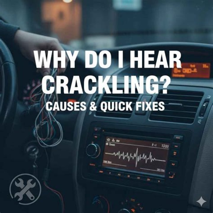 Why do I hear rocks in my car?