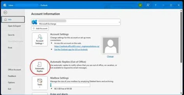 Why does my Outlook status stay away?