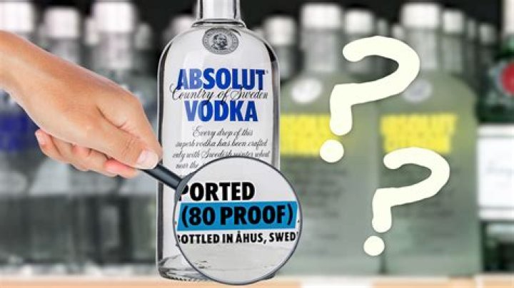 Why does my vodka taste like water?