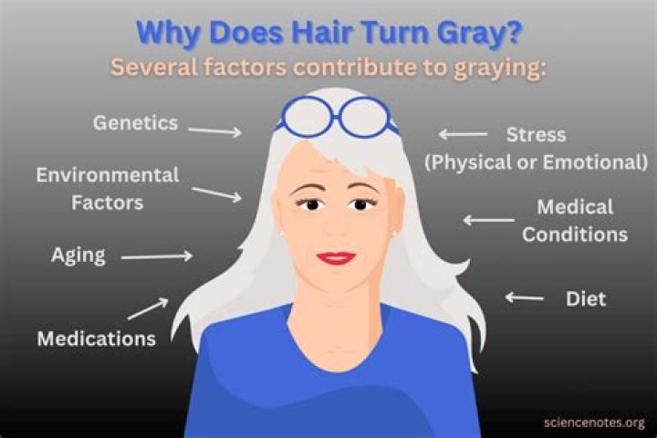 Why is my hair grey at 26?