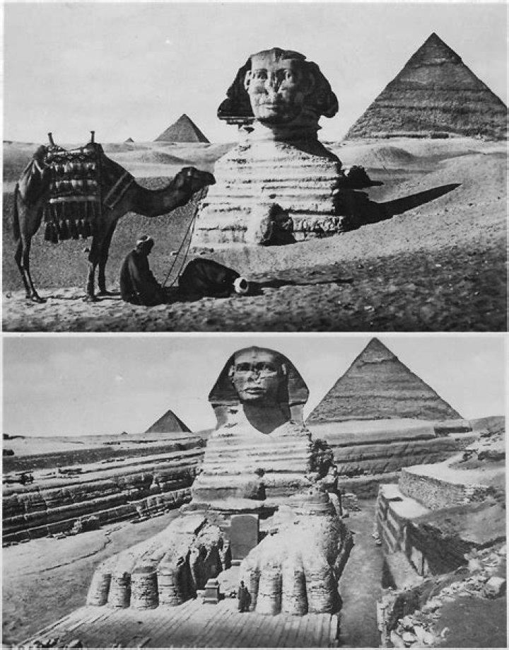 Why was the Sphinx nose removed?