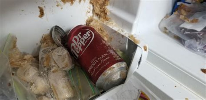 Will dry ice explode in a freezer?